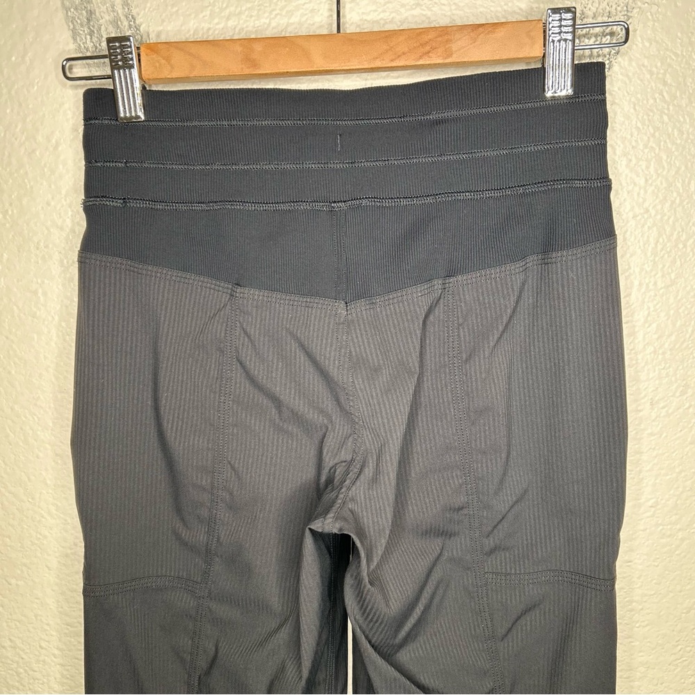 Lululemon Dance Studio Mid-Rise Full Length Pant Black 2 - Picture 12 of 14